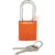 Panduit - PSL-7OR-LS - Shackle .25D 3.0H .79W orange Anodized Aluminum Body 1.60H 1.50W PadLock|70386709 | ChuangWei Electronics