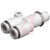 SMC Corporation - KQ2U08-02S - 8mm branch Y Fitting|70476418 | ChuangWei Electronics