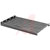 Bud Industries - SH-2386 - Black 17-29/32Wx26.5D in Fits 19 in 16 ga.Steel Ventilated Shelf Accessory Rack|70148530 | ChuangWei Electronics