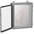 Hammond Manufacturing - 1418KA8 - enclosure - NEMA 12 single door ANSI 61grey steel with inner panel|70305886 | ChuangWei Electronics