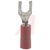 Thomas & Betts - 18RA-8FL - Fork Vinyl Copper 600 V 22 to 16 AWG Crimp Connector Fork Crimp Terminal|70092021 | ChuangWei Electronics