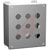 Hammond Manufacturing - 1437K - 30.5mm Diameter Steel 9 Hole Grey Hammond 1437 Push Button Enclosure|70306350 | ChuangWei Electronics