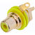 Neutrik - NYS367-4 - Rean Jack RCA - panel - gold - yellow|70549465 | ChuangWei Electronics