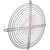 ebm-papst - 9418-2-4039 - Use with W1G250 & W2E250 Fans Metal Tubeaxial Finger Guard Accessory Fan|70104933 | ChuangWei Electronics