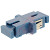 RS Pro - 5367566 - Blue SC to SC Single Mode Simplex Fibre Optic Adapter|70645708 | ChuangWei Electronics