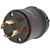 Hubbell Wiring Device-Kellems - HBL2711BK - BK L14-30P 30A 125/250V LKG PLUG|70574829 | ChuangWei Electronics