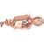 Mueller - BU-27CGW - Steel Spring Copper 0.625? Jaw Opening 2.4? Length, 40 Amps Clip, Geophone|70188381 | ChuangWei Electronics