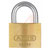 ABUS USA - 55/50 B KA - KA Shackle 1 in H 15/16 in W 9/32 in Dia 2 in W 4 Pin Brass Padlock|70567102 | ChuangWei Electronics