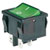 Marquardt Switches - 1805.6108 - Slder Green I/O Legend 230V Illum 1/2HP 250VAC 6A IP40 ON-OFF DPST Rocker Switch|70459002 | ChuangWei Electronics