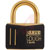 ABUS USA - T84MB/50 B - Black KA Shackle 15/16in H 9/32in D 2in W 5 Pin Vinyl Casing Brass Padlock|70567128 | ChuangWei Electronics