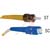 Quest Technology International, Inc. - NFO-SCST-S9SX-1M - ST-SC 1M SIMPLEX SINGLEMODE FIBER OPTIC PATCH CORD|70121367 | ChuangWei Electronics