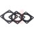 Amphenol Sine/Tuchel - RTFD-10B - for RT360 Series Size 10 Panel Gasket|70247451 | ChuangWei Electronics