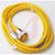 TURCK - RKM 38A-0.5M - U2700-2 Yellow PVC 0.5m Armor 3 Wire 7/8-16UN Female Straight Cordset|70349922 | ChuangWei Electronics