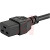 Schurter - 6009.5195 - 3 x 14 AWG Black 10 Megohms (Min.) @ 500 VDC 250 VAC 16 A Cordset|70080820 | ChuangWei Electronics