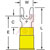 3M - MNG10-8FLK - Stud Size 8 Nylon Insulated w/Insulation Grip Scotchlok(TM) Locking Fork|70246760 | ChuangWei Electronics