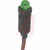 SloanLED - 240-285 - ULTRA GREEN 28V 6" LEADS 1/4" SNAP MOUNT LED Pnl-Mnt; INDICATOR Indicator|70015832 | ChuangWei Electronics