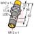 TURCK - NI 5-M12-Y1X-H1141 - Sensing Distance 5 mm Cylindrical DC Inductive Proximity Sensor|70035502 | ChuangWei Electronics