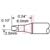 OK International - STTC-136P - 2.5 mm 30deg Straight Chisel Soldering Iron Tip|70036910 | ChuangWei Electronics