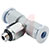 Norgren - M24670116 - 1/6 1/8in. Tee-Swvl Male Brnch FITTING|70455866 | ChuangWei Electronics