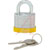 Panduit - PSL-6YL - Shackle .27D .76H .73W Yellow Bumber Laminated Steel Body 1.38H 1.72W PadLock|70386696 | ChuangWei Electronics