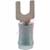 TE Connectivity - 35559 - Stud Sz 6 Blue 16-14AWG Spade Tongue Terminal|70083968 | ChuangWei Electronics