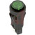 SloanLED - 5002-242QC - GREEN LENS 24V QUICK CONNECT TERMINATION Pnl-Mnt; 1/2" SNAP LED Indicator|70015686 | ChuangWei Electronics