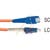 Quest Technology International, Inc. - NFO-LCSC-M6SX-5M - SC-LC 5M Simplex Multi Mode Fiber Optic Patch Cord|70121395 | ChuangWei Electronics