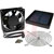 Hammond Manufacturing - DNFF120GY115 - Cord 105CFM Sq 120mm 115V AC Fan Kit|70166377 | ChuangWei Electronics