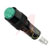 IDEC Corporation - AP8M122-G - Quick Connect 24 VDC Round 8 mm LED Green Pilot Light Indicator|70174709 | ChuangWei Electronics