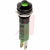 CML Innovative Technologies - 19081355 - black chrome 60degC -25degC 44mm 24VDC 8mm 1300mcd Green LED Indicator,Pnl-Mnt|70011714 | ChuangWei Electronics