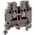 ABB - 011511607 - 6mm W Gray 22-12 AWG M4/6 Screw Clamp DIN Rail Term Blk Conn|70094046 | ChuangWei Electronics