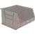 Akro-Mils - 30270 STONE - 18 in. L X 16-1/2 in. W X 11 in. H Stone Polypropylene Storage Bin|70145078 | ChuangWei Electronics