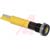 APEM Components - Q8F1BXXY12E - yellow 12Vdc 8mm flush black chrome LED|70066438 | ChuangWei Electronics