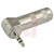 G&H Industries - GH2025R - Nickel Plated 3.5mm Right Angle Stereo Male Plug|70404315 | ChuangWei Electronics