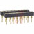 TE Connectivity - 3-1437537-7 - Gold Ber. Copper 0.300In. Thru Hole 0.100In.cen. 16 Pos. 4-Fingered Socket, DIP|70207060 | ChuangWei Electronics