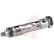 SMC Corporation - NCME200-1800C-X6009 - NCME200-1800C-X6009 Double Action Pneumatic Roundline Cylinder|70282421 | ChuangWei Electronics