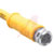 TURCK - PKGS 4M-5 - U-43439 Yellow PVC 5 Meter 4 Wire Shielded Female Straight M8 Cordset|70234161 | ChuangWei Electronics