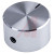 RS Pro - 499949 - 6.4mm Shaft Dia. 22mm Body: Silver Aluminium Potentiometer Knob|70639229 | ChuangWei Electronics