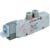 SMC Corporation - VQZ3221-3YZ1-N11T - 3/8 PORT DIN 110VAC 2 POSITION DBL BODY PORTED 5 PORT SOLENOID VALVE|70072032 | ChuangWei Electronics