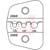 Paladin Tools - PA2668 - DIE 1600 3M SC FIBER BLISTER|70199661 | ChuangWei Electronics