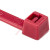 HellermannTyton - T50R2C2 - 100/pkg Red PA66 50lb Tensile Strength 8