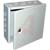 Bud Industries - JBH-4945-KO - JBH Series Hinged NEMA1 6x6x3.5 In Gray Steel Wallmount Junction Box|70148039 | ChuangWei Electronics