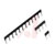 Altech Corp - HCL15-4 - Black 15 mm Pitch 4 Pole Eurostrip External Term Strip Jumper|70077372 | ChuangWei Electronics