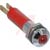 Wamco Inc. - WL-19080250 - SATIN BEZEL 12V RED 8MM INDICATOR|70117696 | ChuangWei Electronics