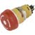 Johnson Electric - TE180204101 - Faston 250VAC 2A IP65 25mm Head Non-Illum Rotary Reset 2NC E-Stop Switch|70162455 | ChuangWei Electronics