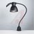 Electrix - 2022 BLACK - BLACK ERGO MAGNETIC BASE FLUORESCENT GOOSENECK TASK LIGHT|70103785 | ChuangWei Electronics