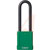 ABUS USA - 74HB/40-75 KA GRN - Green KA Shackle 3in H 1/4in Dia 1-1/2in W 6 Pin Plastic Covered Padlock|70566925 | ChuangWei Electronics