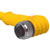 TURCK - WKC 4.4T-2 - U5427 Yellow PVC 2 Meter 4 Wire M12 Female Right Angle Cordset|70321846 | ChuangWei Electronics