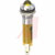 CML Innovative Technologies - 19080352 - Satin Chrome QC/Solder Tab 24VDC 8mm 1100mcd Yellow LED Indicator,Pnl-Mnt|70011608 | ChuangWei Electronics