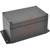 Bud Industries - AN-2867-B - Black Powdercoat 6.30 x 3.94 x 3.19 Aluminum Wall Mount Box-Lid Enclosure|70368854 | ChuangWei Electronics